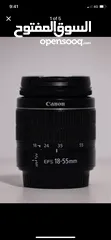  2 Canon lens 18-55