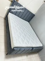  18 تخت بكل الاحجام يشمل فرشة ومخدات والتوصيل والتركيب لباب بيتك  ...صناعة محلية بجودة عالية وتصميم انيق