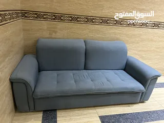  1 Blue colour sofa