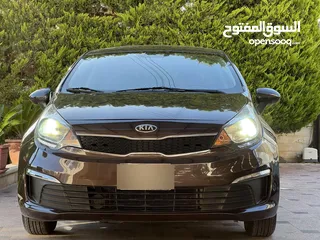  1 كيا ريو kia rio جيد 7 موديل 2016