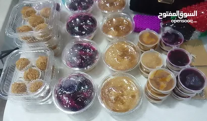  1 مهلبية بنكهة  اللوتس و البلوبيري