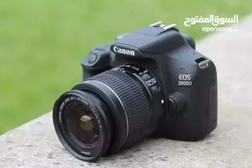  1 كاميرا كانون 2000D