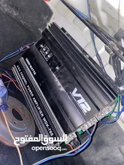  2 جهاز سستم 3800w مع صب