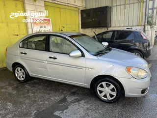  4 هونداي اكسنت 2008 للبيع