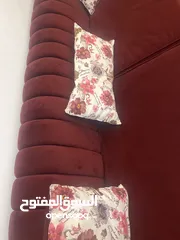  3 طقم كنب لف تفصيل خمري