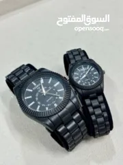  2 ساعات كبلز بالتصميم الفخم الجديد  السعر  90 شيكل  شامل علبة كبلز