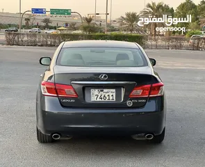  9 لكزس ES350 اعلى مواصفات بحالة فوق الممتازة