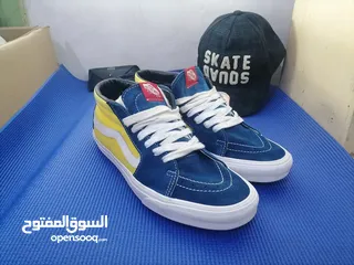 1 original from America bold steps   sale vans sk8-mid اصلي غير قابل   التفاوض  stylish