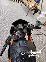  4 ktm 390cc دراجة جدا قوية