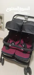  3 عرباية أطفال Twin stroller