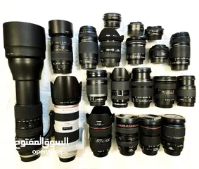  1 Canon Lenses 24-105 24-70 50mm 18-200 75-300 18-135 70-300