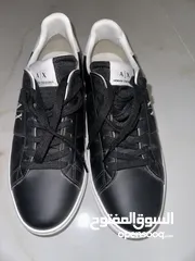  1 Armani black shoe