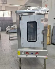  4 Stainless Steel Bekary Pastry Oven with Gas  , Standard material SS 304 AISI