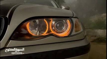  28 للبيع او اقساط عن طريق بنك العربي الاسلامي BMW E46/ موديل 2000