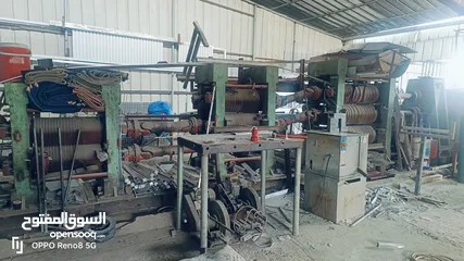  3 steel rolling machines