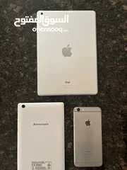  1 ثلاث أجهزة بسعر جهاز IPhone 6plus,Ipad Air ,Lenovo tab