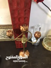  6 شمعدان نحاس