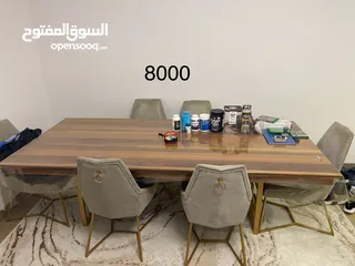  1 طاولة طعام صنع تركي