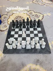  3 شطرنج رخام