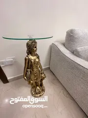  7 تمثال الحاملة الجرة الفخم باللون النحاسي ارتفاع 86 سم