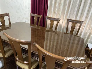  4 طاولة سفرة كبيرة جدا فخمة