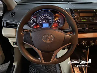  21 تويوتا يارس 2017. مواصفات خليجية 1500cc. اقتصادية جداً واكثر من الهايبر.  شغل وامشي. دهان اسود