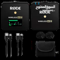  15 RØDE Wireless GO II مايكروفون رود مستعمل فتره بسيطه
