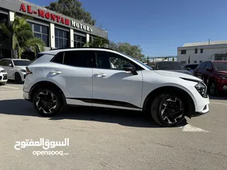  6 كيا سبورتاج GT Line ترخيص 2022 محرك 1600 هايبرد plug in/يقطع على الشحنه 65 كيلو متر  271 حصان