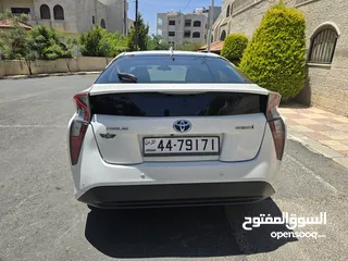  2 تويوتا بريوس 2018 فحص 3 جيد قصعه اثر ضرب بسعر مغري جدا