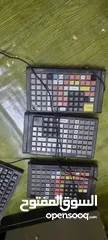  8 barcode peinter, key boards, prize display  stics, price scanner