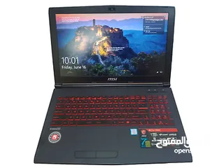  22 MSI GL62M 7RDX  Level 15.6"  Laptop NVIDIA GeForce GTX1050 i7-7700HQ 32GB 512GB M.2  Windows 11 PRO