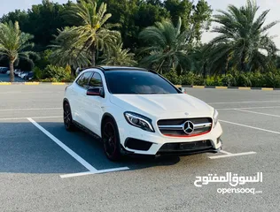  1 مرسيدس بنز GLA45 AMG خليجي فل اوبشن