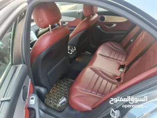  8 مرسيدس C350e بحالة الوكالة