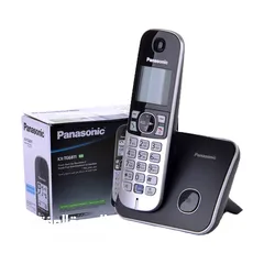  2 تلفون ارضي لاسلكي panasonic باناسونيك