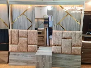  7 غرف نوم لاتيه وخشب لامينت بسعر حرق جديد غير مستعمل