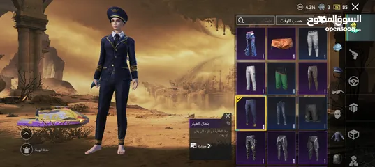  10 حساب  ببجي