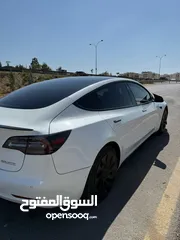  3 Tesla Model 3 Long Range // 2022  ممشى قليل