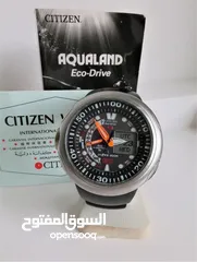  9 ساعه غوص  ستزن 200 متر اصليه ساعه مميزه جدا جدا ومرغوبه لدى الحميع بحاله فوق الممتازه