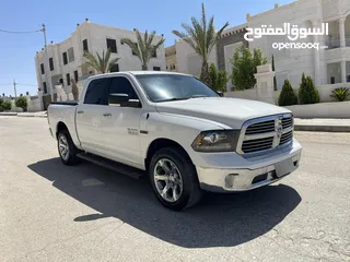  2 دوج رام ديزل دفع رباعي 2015 ( بق هورن ) حره جديد باسم المستورد
