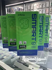  1 Infinix smart 9 hd 6ram/64gb اقوى سعر بالمملكة