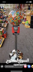  4 ماكنات علكة وكرات للبيع