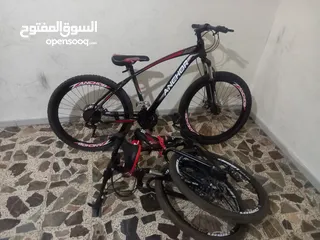 21 دراجات هوائية جنط 26 بحالة ممتازة  الأول نوع AMIN Foldable  الثاني ANCHOR