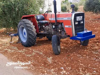  1 تركتر مسي قياس 285 تركي وصلتين  موديل 88 بور ماتور ممتاز بداية صرف زيت خفيف قير ممتاز جك وكاله بككس