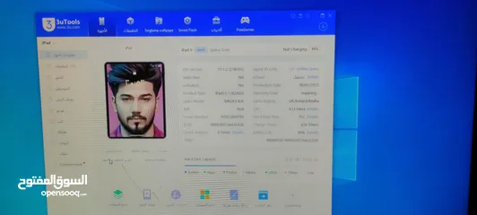  2 ايباد 9 ذاكره 64 مستعمل نضيف كلش مابي اي ضربه لا بالشاصي ولا بالشاشه