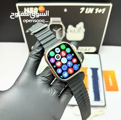  2 باكج H50 الذكي  ساعة أنيقة + سماعة بلوتوث بصوت نقي + 7 أساور يومية لأناقة مستمرة كل أسبوع!