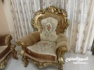  4 طقم كنب 7مقاعد