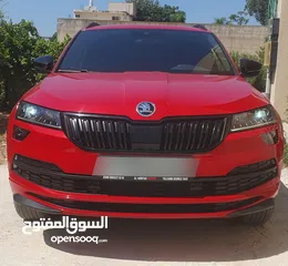  2 سكودا كاروك  1500بنزين  150 حصان  بناروما  ترخيص 2020