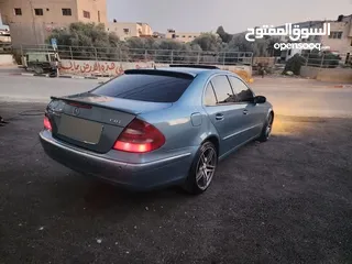  5 مرسيدس E270 ديزل فللل مسكره اضافات فتحة