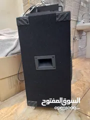 3 سماعات مع مضخم صوت وكاله مستعمل اسبوعين