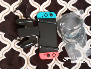  3 نينتندو سويتش  Nintendo Switch Oled بحالة الجديدة تحت الضمان  1100 شيكل